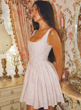 Bridgitte Corset Mini Dress Floral