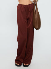 Dorie Straight Leg Pants Chocolate