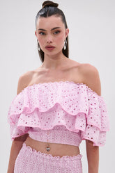 LOLLI EYELET BLOUSE