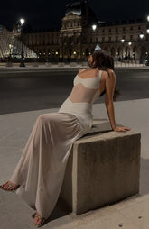 Let's Get Married Maxi Dress Off White