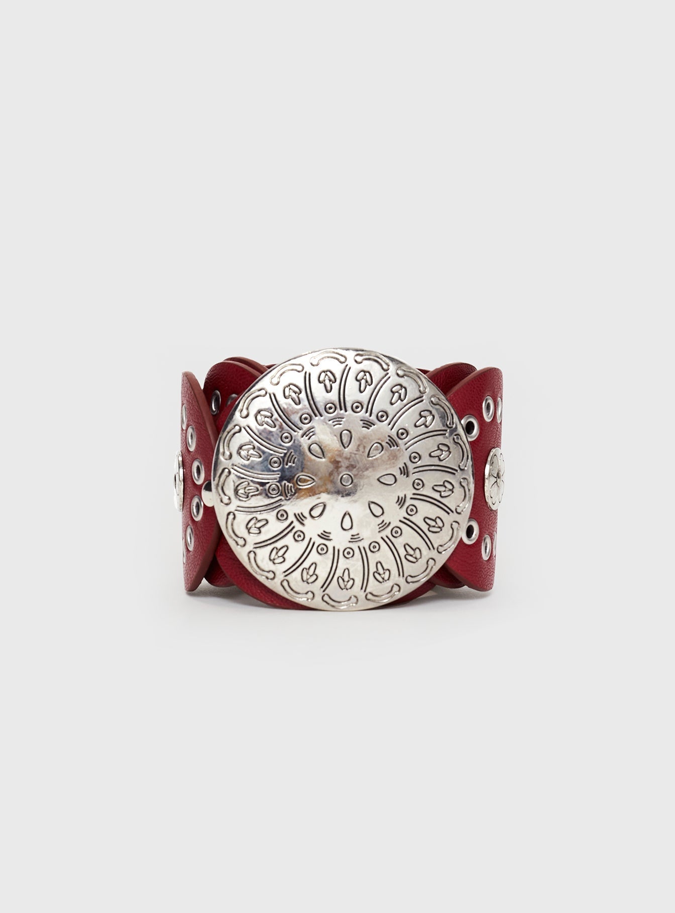 Karelle Belt Burgundy