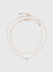 Capriana Necklace Gold