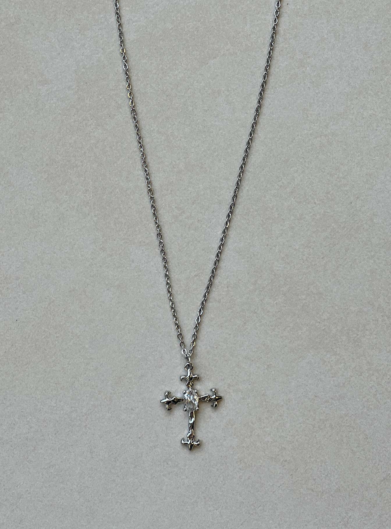 Brassie Necklace Silver