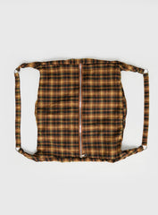 Catch Up Oversized Tote Bag Yellow Check