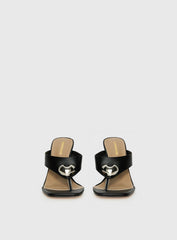Gifted Thong Heels Black