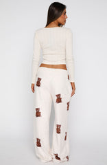 Cuddly And Cosy Pyjama Pants Sweet Teddy