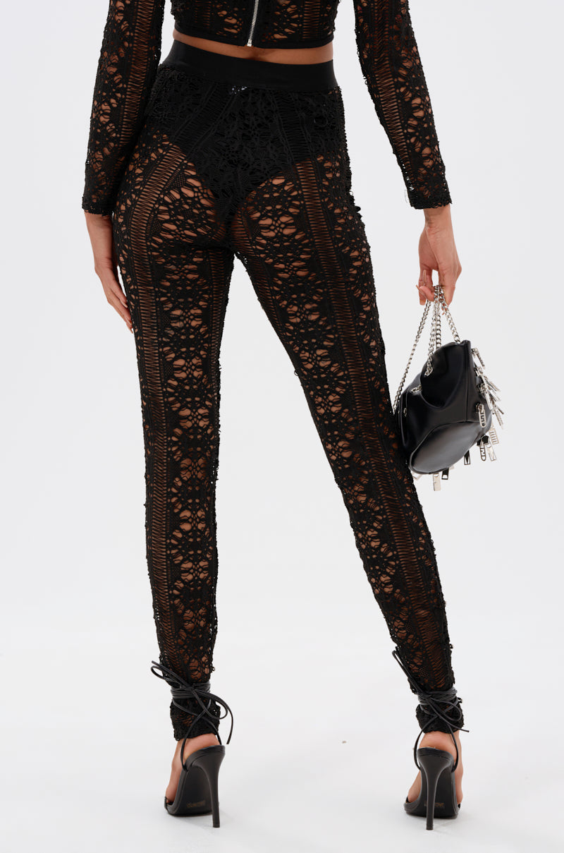 TRY ME LACE LEGGING
