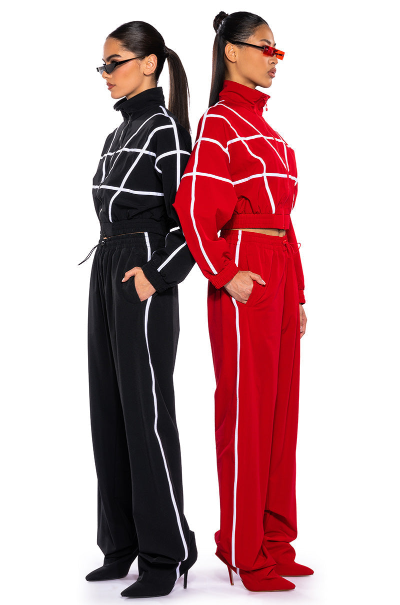 AZALEA WANG TRACK BOMBER