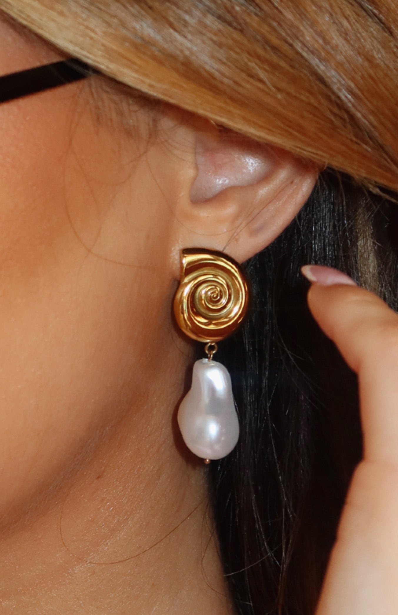 Sage Earrings Gold